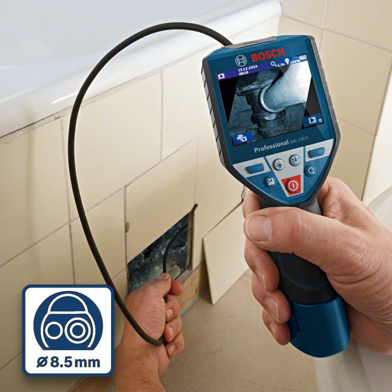 Amazon.co.jp: BOSCH(ボッシュ) GIC 120 C バッテリースコープ 工業用